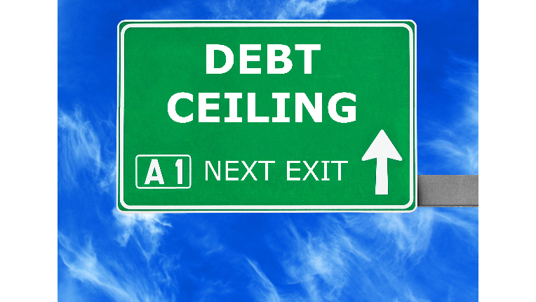 Sign that says Debt Ceiling